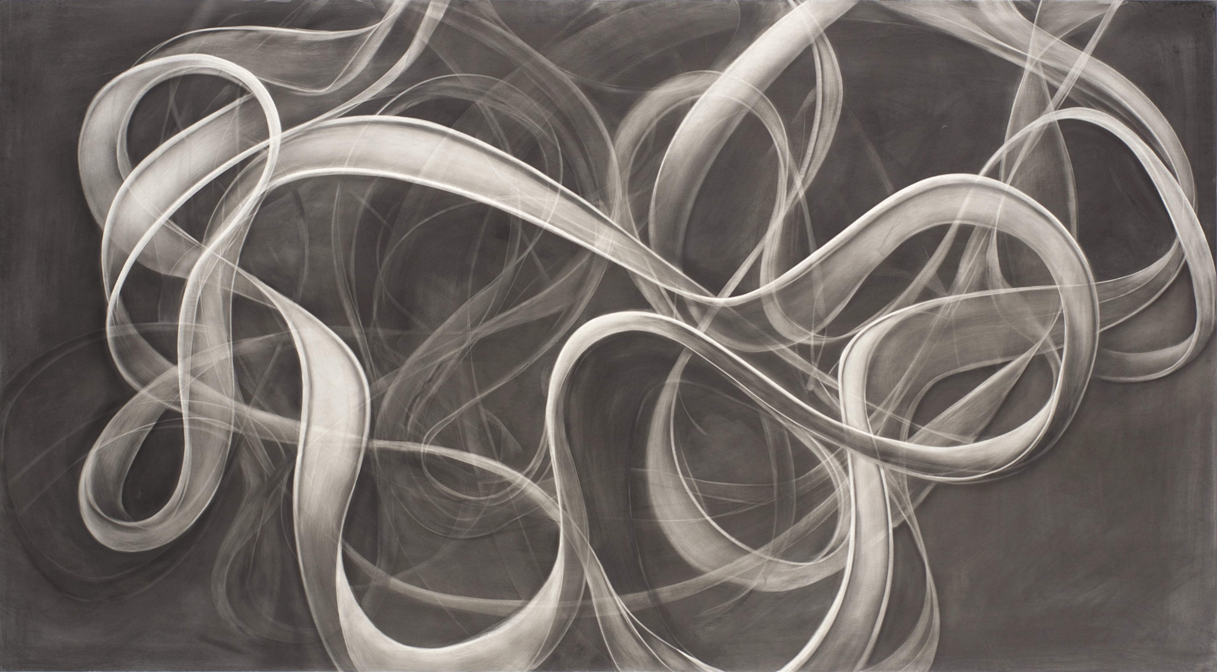 Pierrepont, 42 x 76, oil, alkyd and graphite on linen, 2014