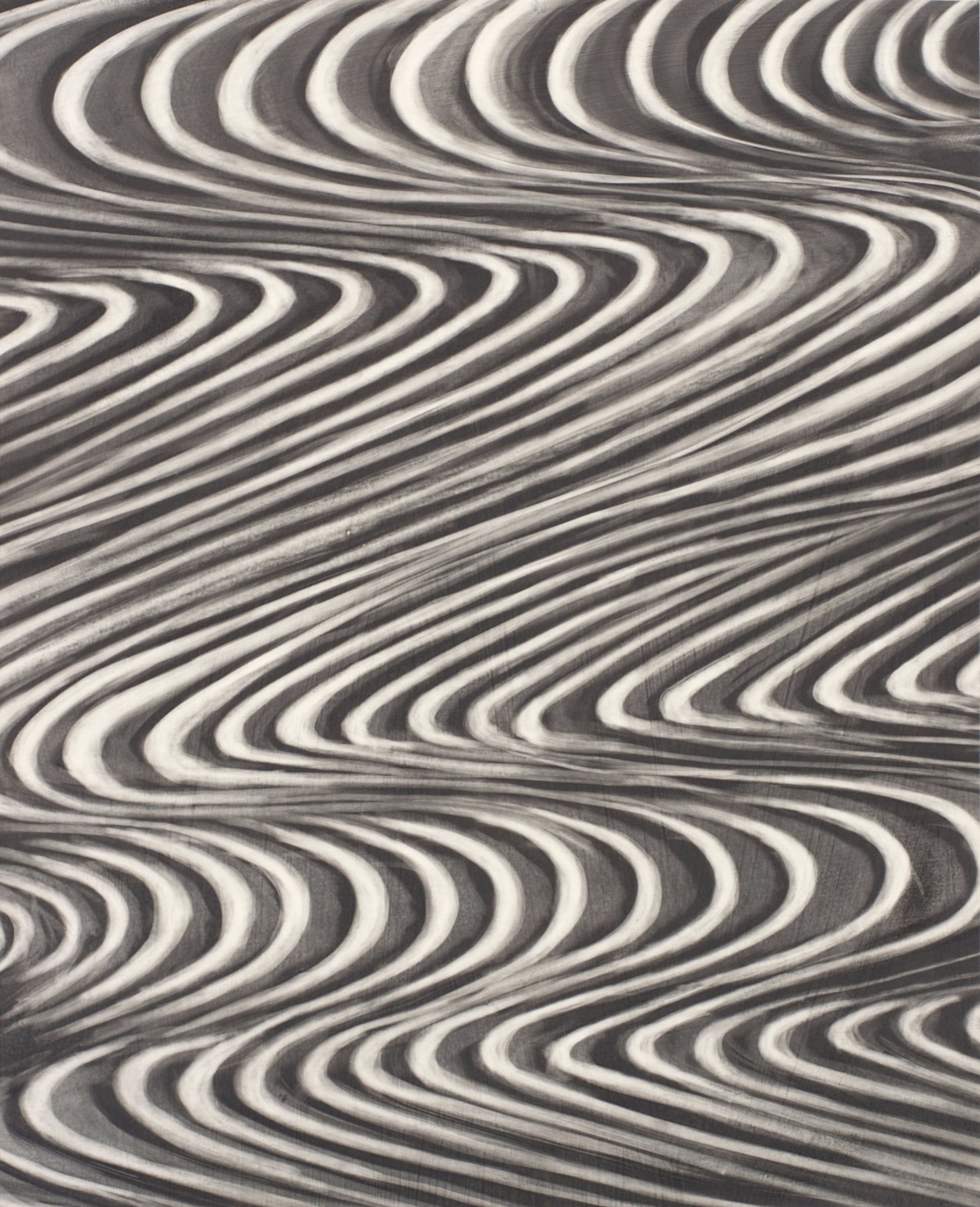 Tillary, 16 x 13 inches, oil, alkyd and graphite on paper, 2015