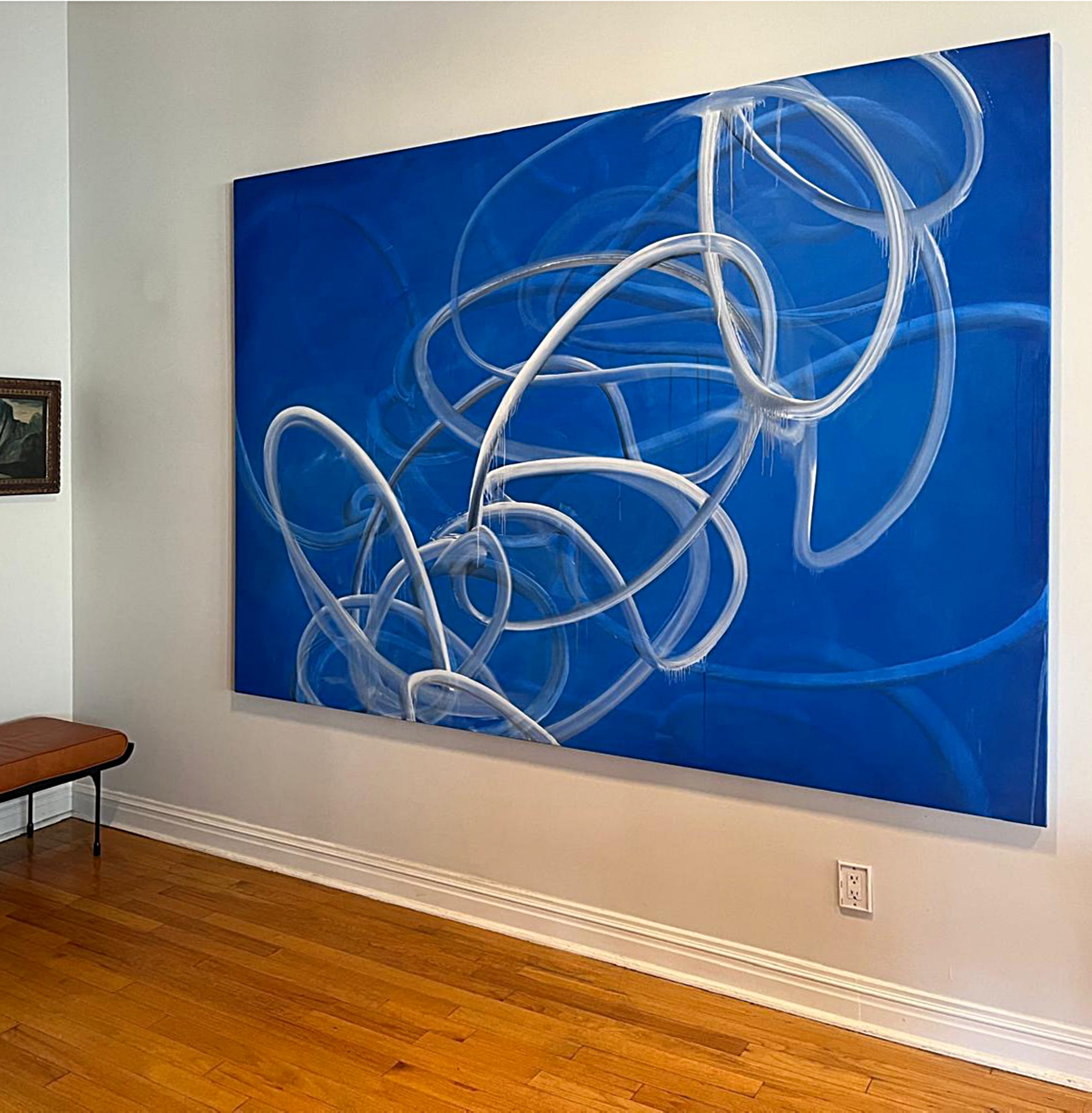 Dorset, 76 x 100 inches, oil on linen, 2024