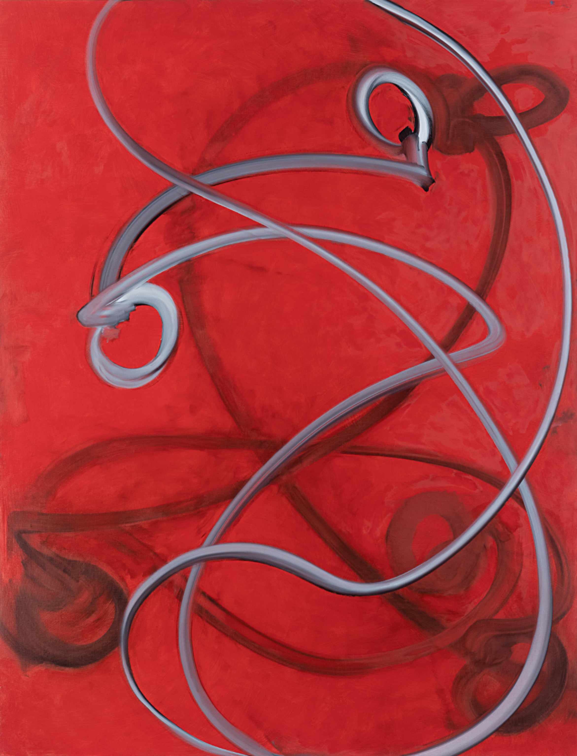 Flatlands, 72 x 55 inches, oil on linen, 2023 