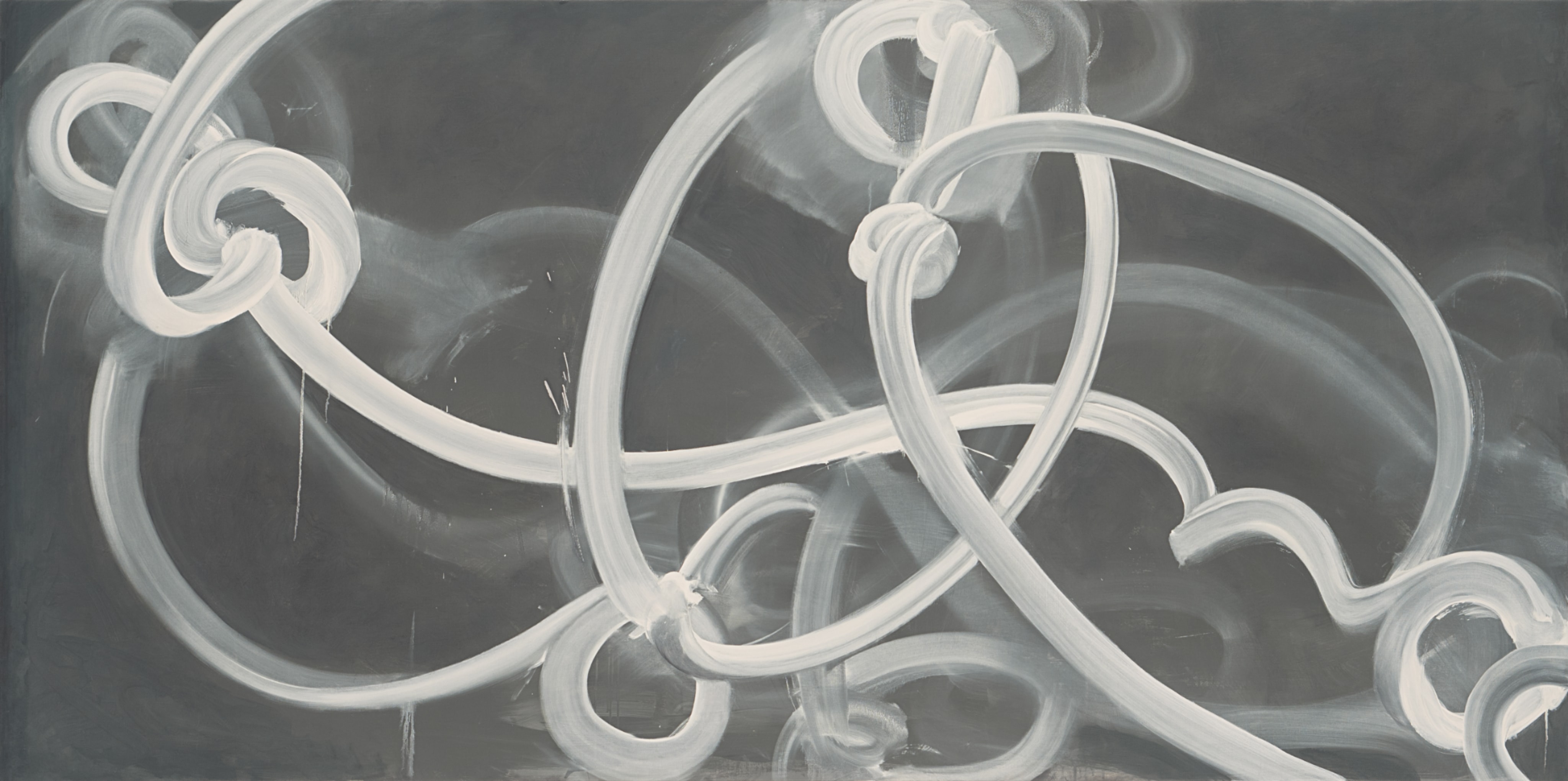 Lincoln, 48 x 96 inches, oil on linen, 2023 